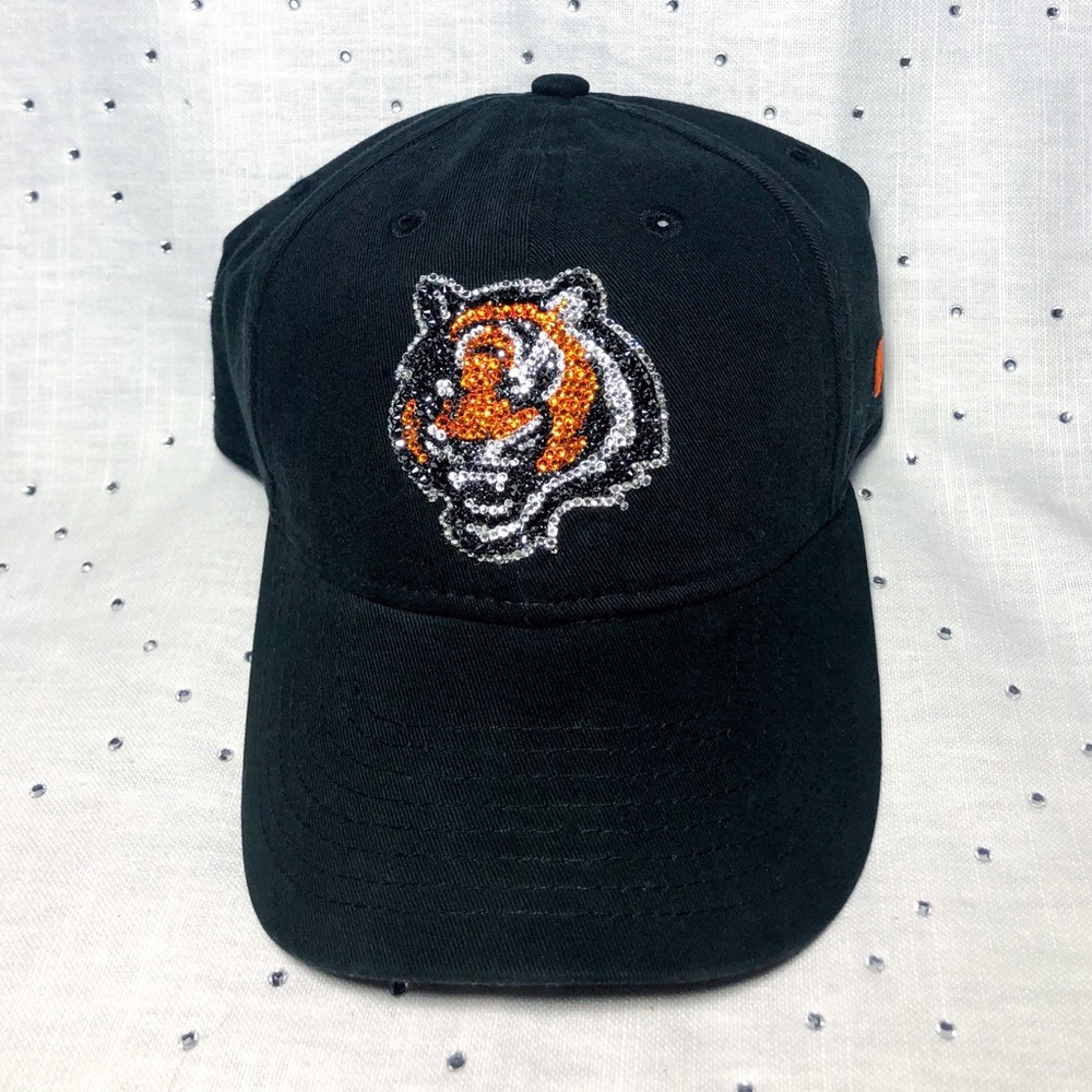 New Bling Cincinnati Bengals Swarovski Hat